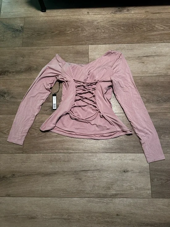 TA3 Shapey One Shoulder Top - Picture 3 of 5